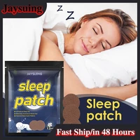 12pcs natural sleepy aid patch herbal medical improve insomnia stickers organic herbal sleeping sticker massage relax sticker