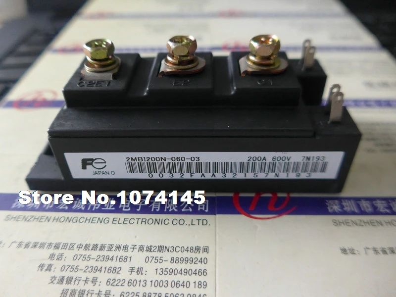 

2MBI200N-060-03 Efficacy module