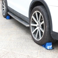 2pcs metal wheel chocks trailer camper tire stopper rv car block heavy duty anti slip of parking tire high quality