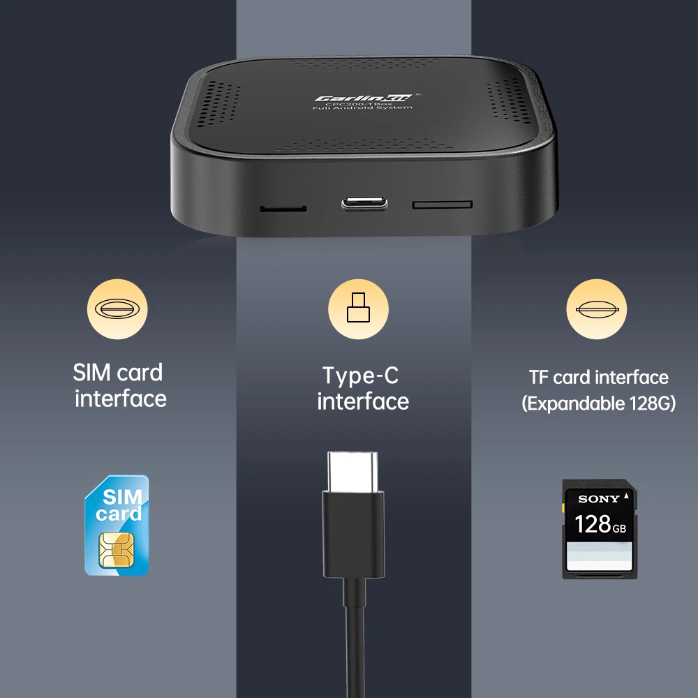 Carlinkit беспроводной Android авто Apple CarPlay Ai Box 4 Гб + 64 Qualcomm 8 ядер YouTube Netflix для Audi Toyota Nissan