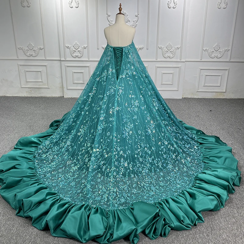 Рисунок 2 - Janceber/зеленое Пышное Платье