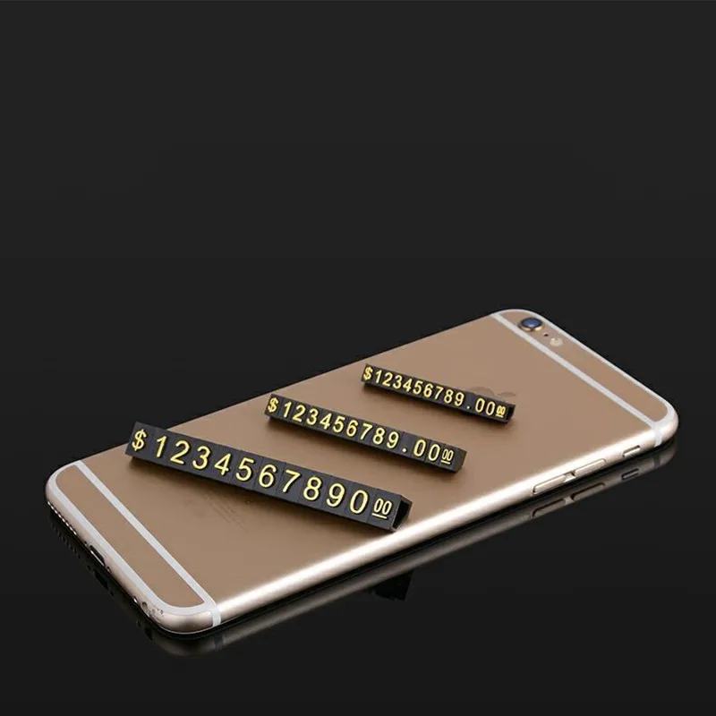 4x6 мм ювелирные изделия цена дисплей куб цифры буквы ценники Регулируемый доллар