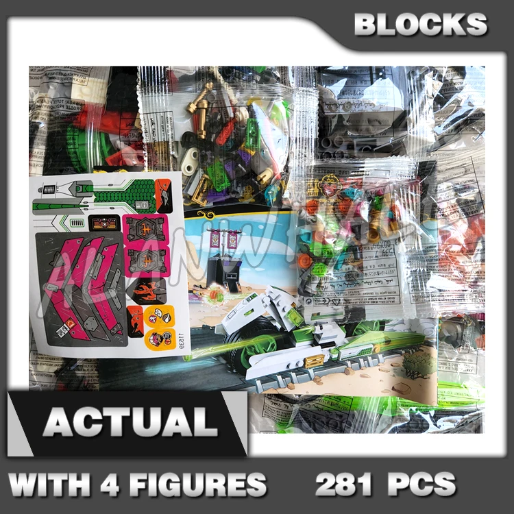 

281 шт., Детский конструктор «Monkie»