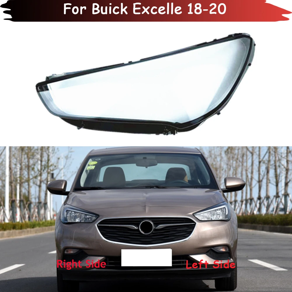 Car Glass Lens Headlamp Transparent Lampshade Auto Lamp Shell Lights Housing For Buick Excelle 2018 2019 2020 Headlight Cover