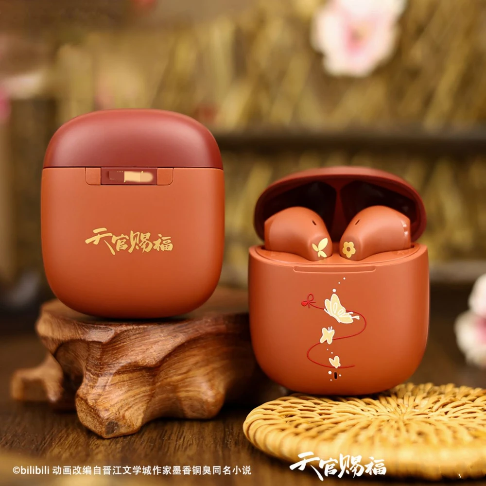 Предварительная продажа Tian Guan Ci Fu TGCF Hua Cheng Xie Lian Comics Fox Rabbit Bluetooth гарнитура наушники