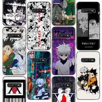 hunter x hunter anime phone case for samsung galaxy s10 plus s20 fe s21 s22 ultra s10e s8 s9 s7 edge j4 housing shell coque