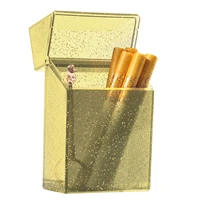 cigarettes case smoking tool container portable pocket carrying cigarettes box case holds pocket gifts for women men