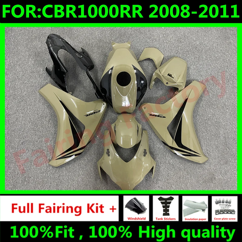 

Motorcycle Whole Fairings kit fit for CBR1000RR CBR1000 08 09 10 11 CBR 1000RR 2008 2009 2010 2011 Fairing kits set green black