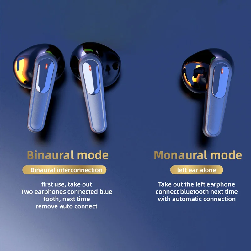 Original Air Pro 60 TWS Fone Bluetooth Headphones Touch Control Earbuds with Mic Wireless Bluetooth Headset Wireless Earphones enlarge