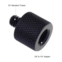 dropshipping screw converter 38in female to 14in male thread adapter for tripod monopod camera photo photography accessories