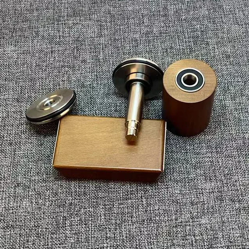 Магнитная точилка для ножей с углом вращения 15/20 ° деревянная роликовая