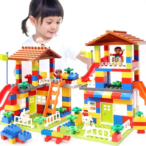 Детский конструктор «Замок», совместимый с LEGO Duplo