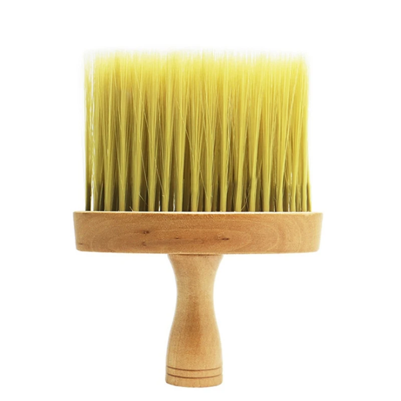 

Neck Face Duster Brush Hair Cleaning Wooden Brush Hair Cut Hairdressing Hair Cleaner Hairbrush Comb Tools