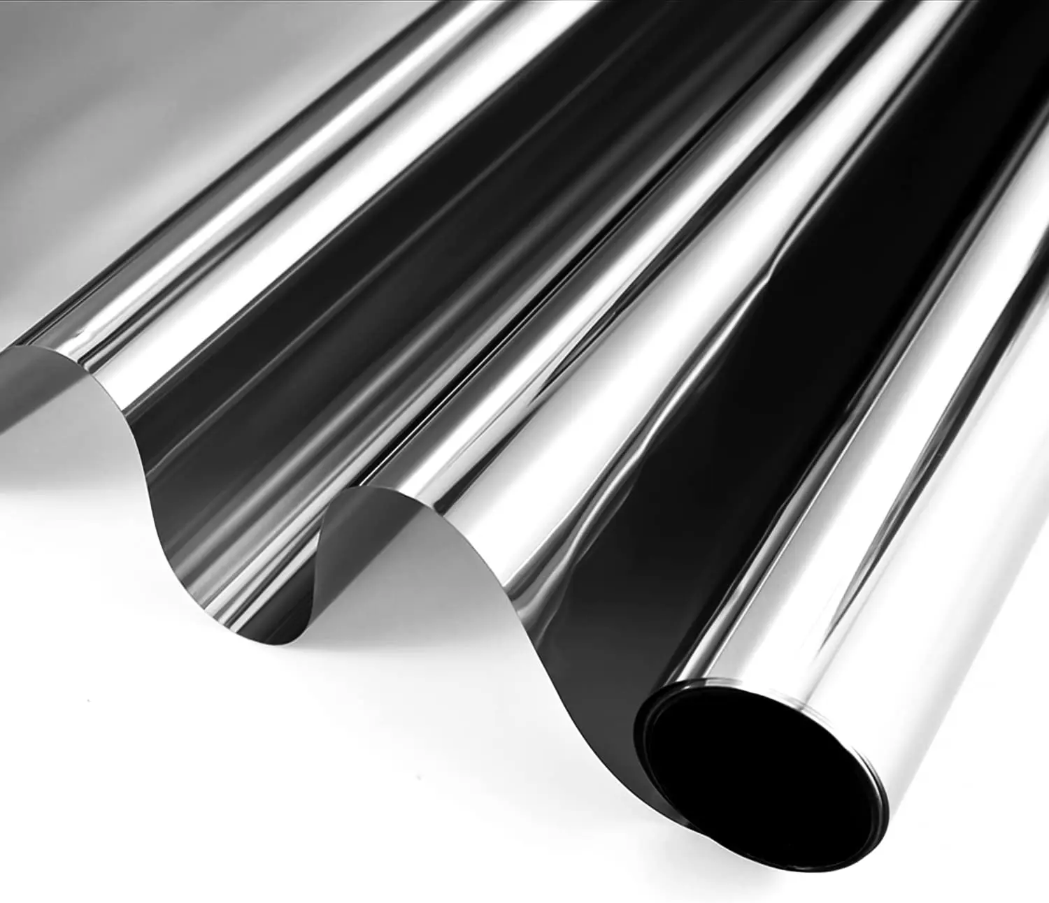 

One Way Mirror Window Film,Privacy Film for Glass Windows UV Blocking Mirror Reflective Heat Control Sticker for Office or Home