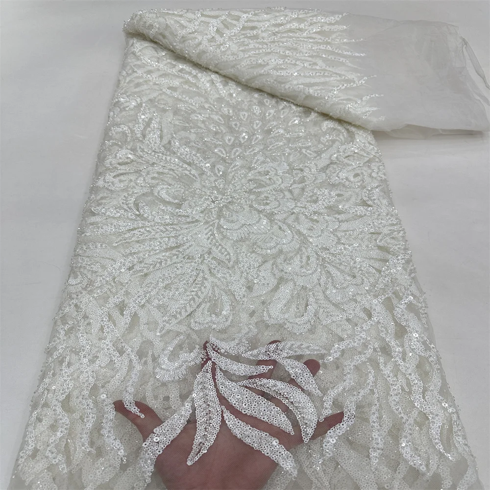 Африканская кружевная ткань 2024 высококачественное кружево горячая распродажа