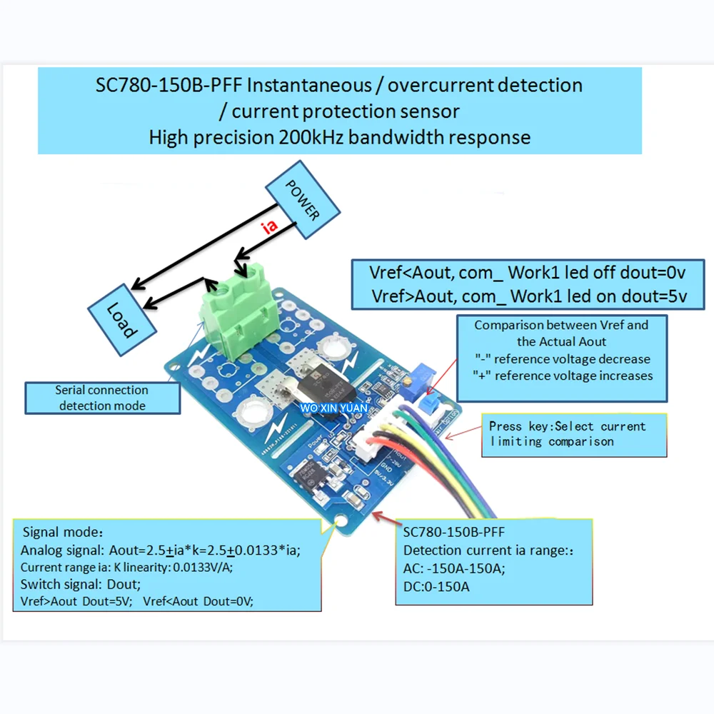 1 шт. [Φ двунаправленный модуль обнаружения переменного или постоянного