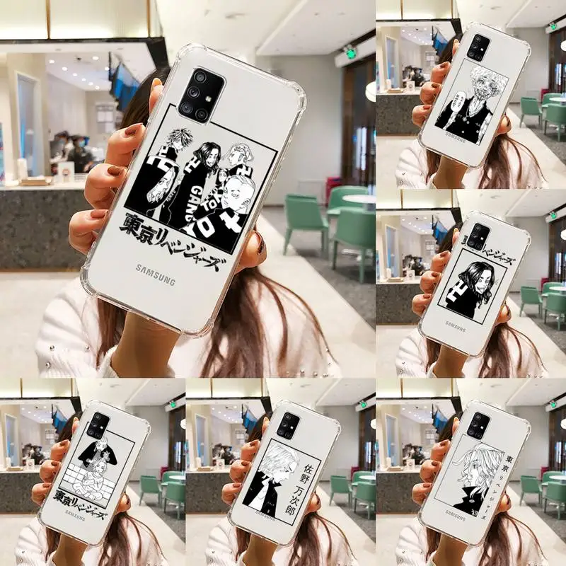 

Tokyo Revengers Manjiro Sano Phone Case For Samsung a10 a12 a50 a51 a52 a21 a31 a32 a71 s10 s20 s21 Plus Fe Ultra