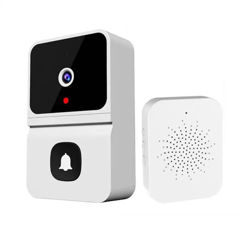 

1080P Smart Video Doorbell WiFi Tuya App Wireless Phone Call Voice Intercom System Door Viewer Night Vision Photo Door Bell