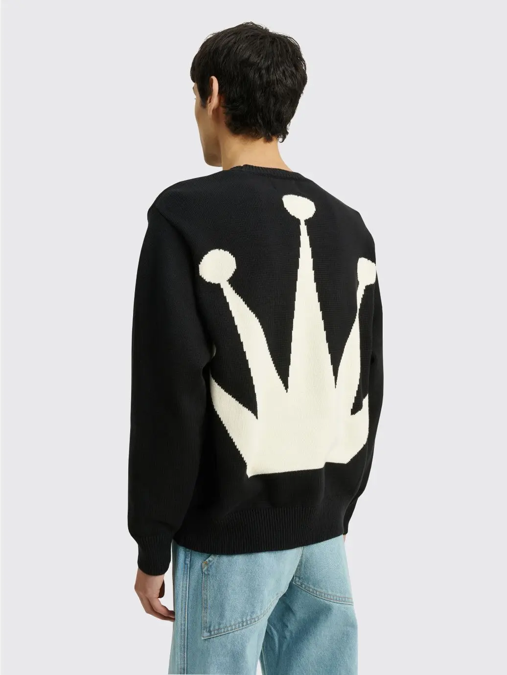Spring And Autumn Jumper St Crown Crewneck Sweater Men's Casual Jumper