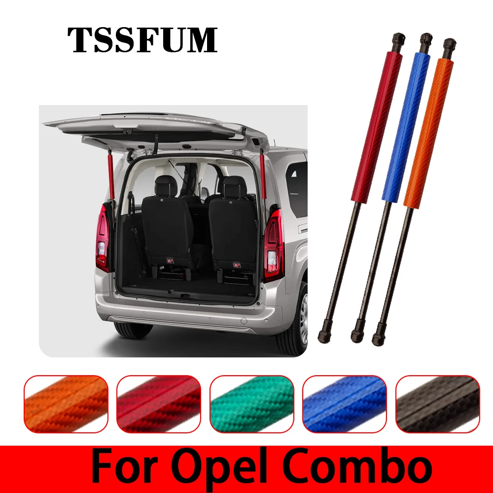

Автомобильные задние газовые стойки, модификация для Opel Combo MK2 2001-2012, поддержка подъема, амортизатор, аксессуары