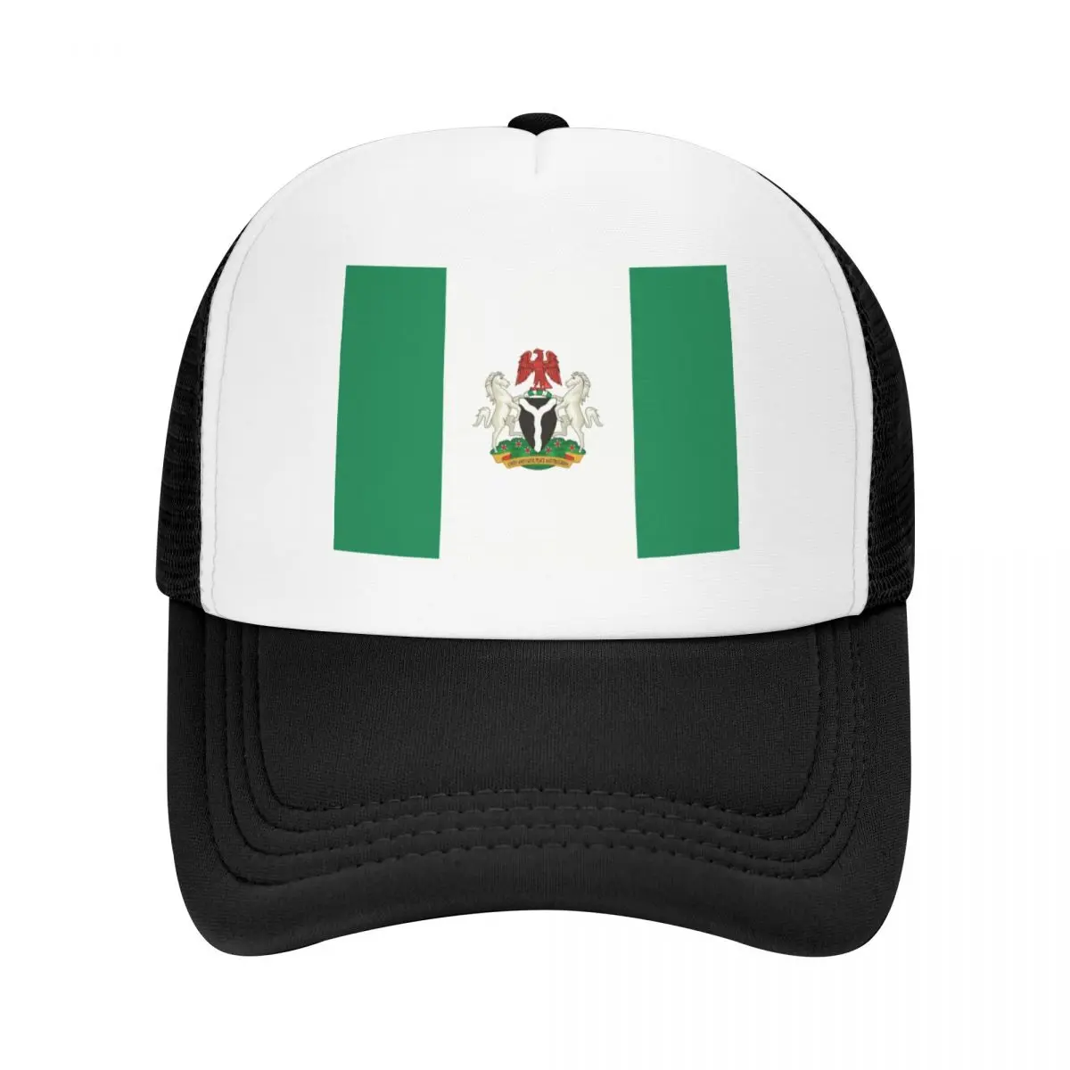 

Кепка унисекс в стиле панк с флагом Нигерии и гербом, Кепка-тракер для взрослых, регулируемая бейсболка для женщин и мужчин, спортивная