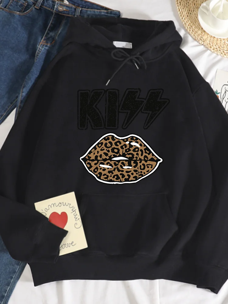 Женская флисовая толстовка с капюшоном и круглым вырезом