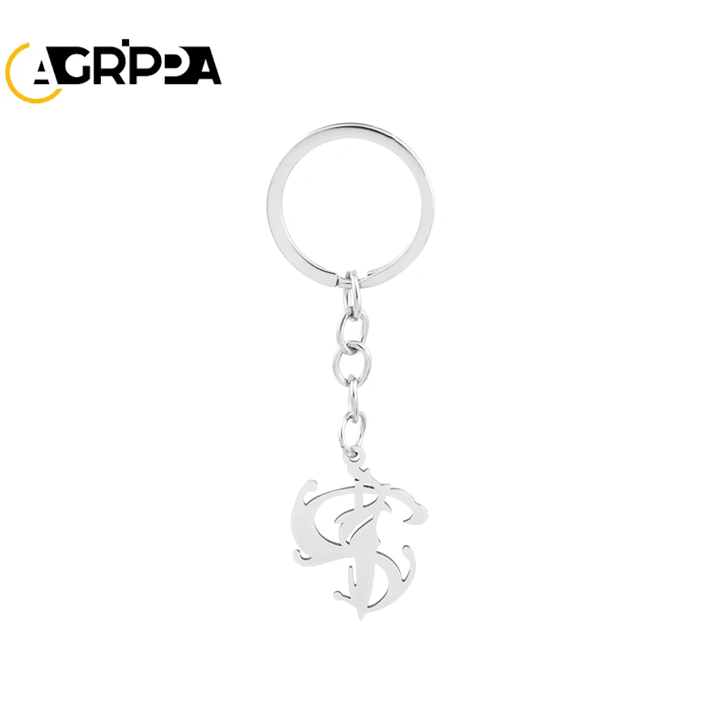 

Agrippa Game Genshin Impact Metal Keychain Anime Stainless Steel Pendant Keyrins Car Key Holder Jewelry Accessories Gifts
