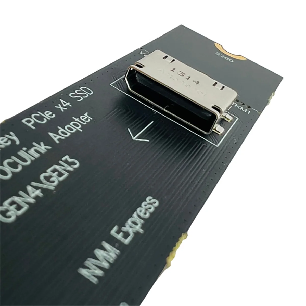 M.2 M-Key PCIe X4 SSD к U.2 OCUlink SFF-8612 адаптер Gen4/Gen3 для 2 5 дюймового NVME U.2(SFF 8639)SSD PCI-E NGFF карта