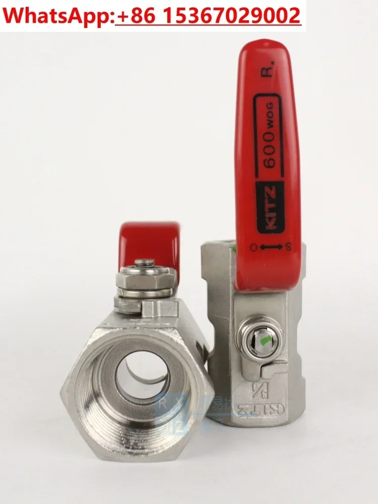 Шаровой кран из нержавеющей стали KITZ Kaizi 304 Beizawa UTK внутренняя резьба пряжка