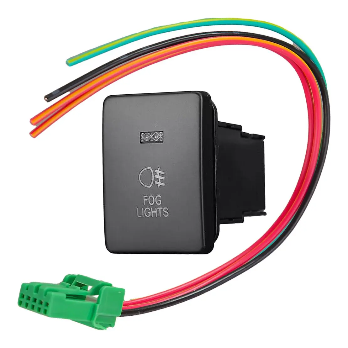 DWCX FOG LIGHTS кнопочный переключатель подходит для Mitsubishi Mirage LA Outlander ZK Pajero Sport QE Triton MQ MR