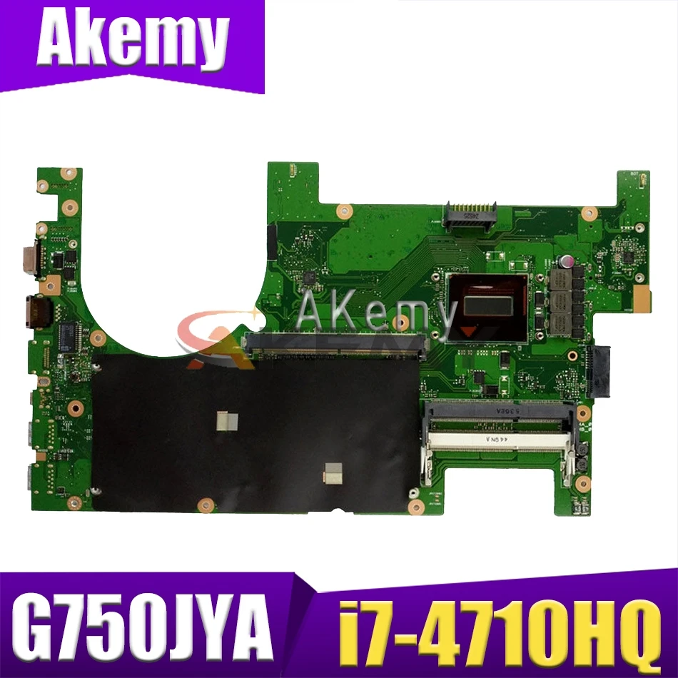 

Материнская плата для ноутбука G750JYA i7-4710HQ с поддержкой ЦП GTX980M, 8 Гб ранней, G750J, G750JY, G750JYA 90NB07J0-R00020, тест 100%