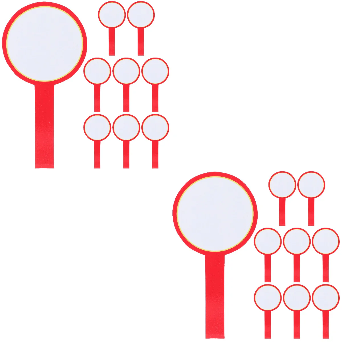 

16 Pcs School Small Dry Erase Board Small Whiteboard Whiteboards For Classroom Dry Erase Board for Auctions Home School