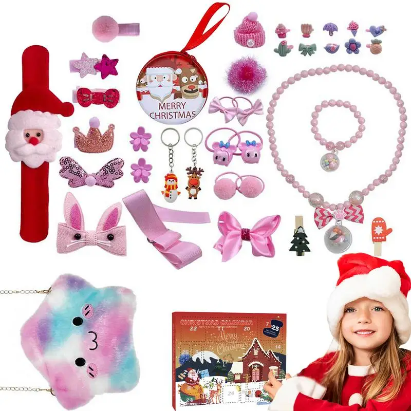 

Girls Advent Calendar 2022 Christmas Countdown Calendar DIY Charm Bracelet Countdown Calendars Jewelry Set For Kids Childs
