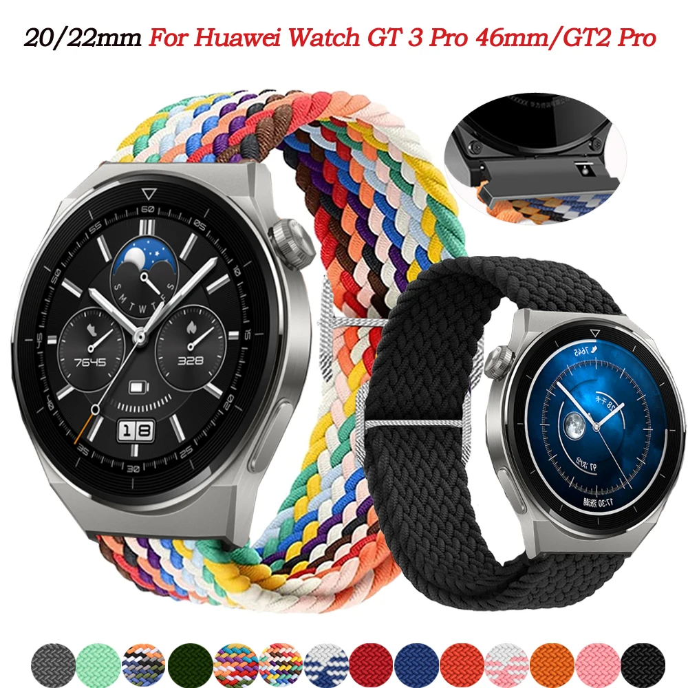 

Ремешок силиконовый для смарт-часов Huawei Watch GT 2 GT 3 Pro, сменный спортивный браслет для часов GT2 GT3 42 46 мм/GT2E, 22 20 мм