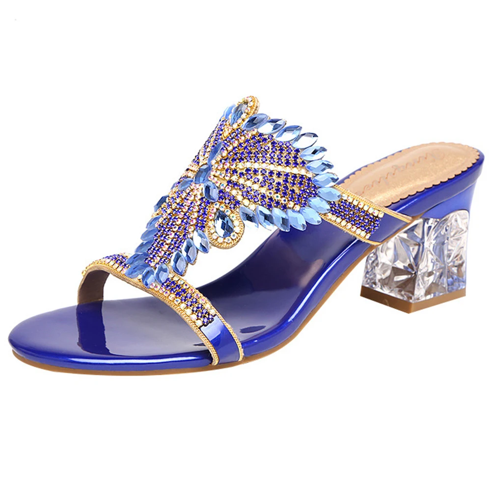 

Новинка, женская обувь для вечеринки, летние тапочки на высоком каблуке, модные уличные сандалии для отдыха, женские сандалии qt237