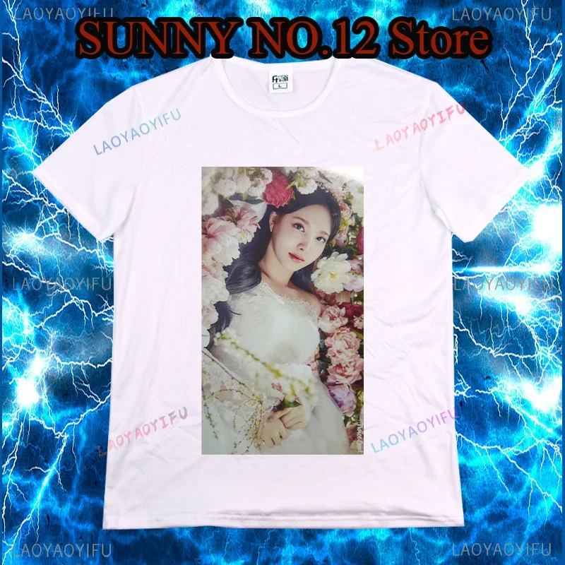 Nayeon TWICE KPOP аксессуар популярная мужская и женская футболка с короткими рукавами