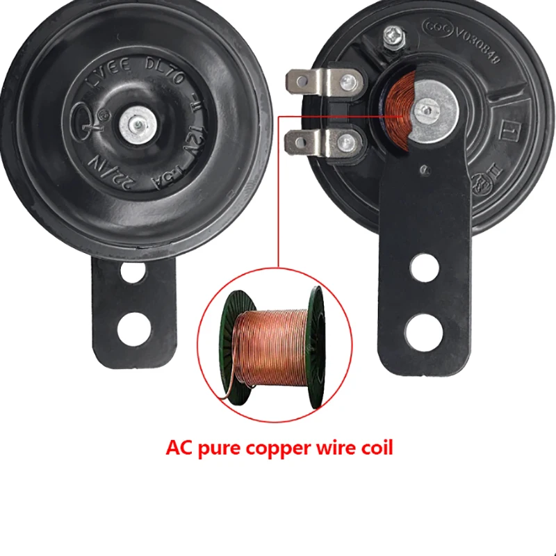 12 48 60 72 В мотоциклетный электрический звуковой сигнал автомобильный громкий
