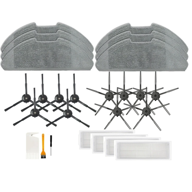 

Боковая щетка SANQ, фильтр НЕРА, насадка на швабру для робота-пылесоса Xiaomi Mi 2 Lite / Pro / MJSTL/ MJST1S, запчасти для робота-пылесоса