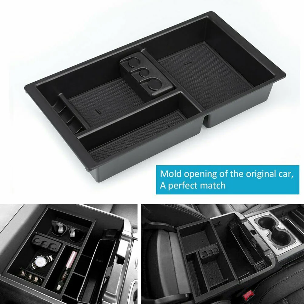 

Auto Storage Organizer Car Pouch Tray Trunks Center Console Box Practical Bin Seat Holder