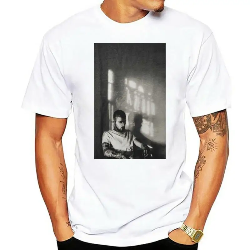

Authentic ZAYN Thinker Photo Slim-Fit T-Shirt XL NEW