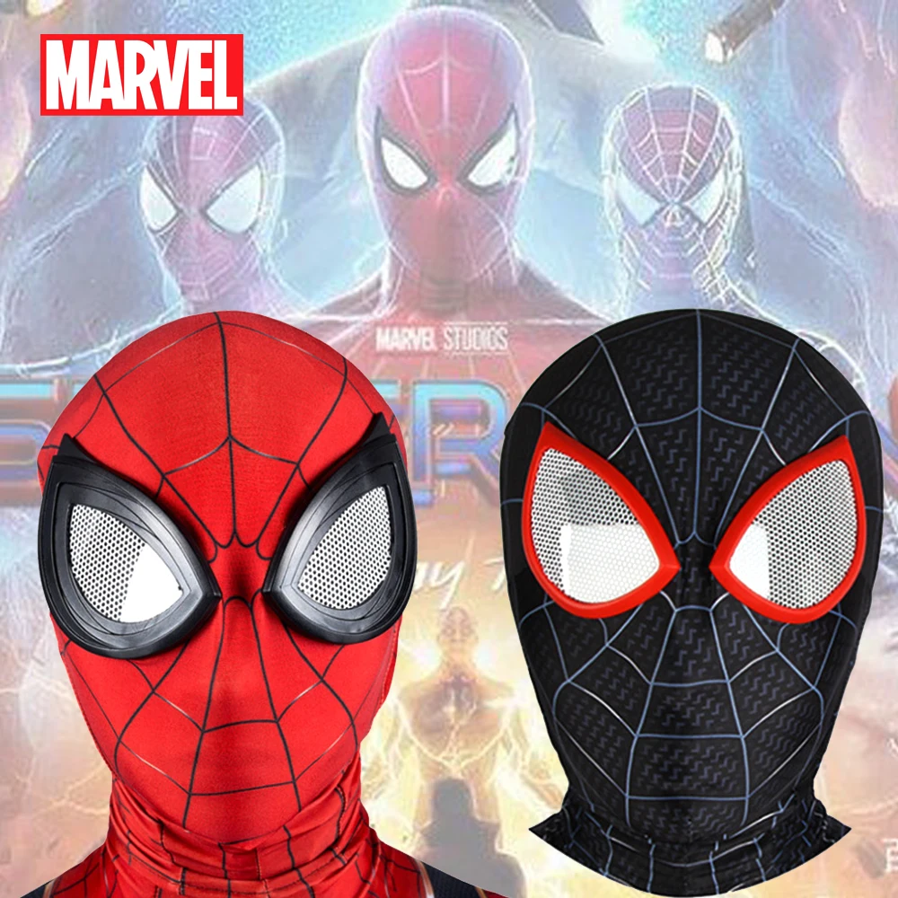 

Лицо человека-паука Marvel для косплея, искусственное лицо, Питер Паркер, Человек-паук 3, аниме фигурка, игрушка, капюшон для фильма, подарок для ...
