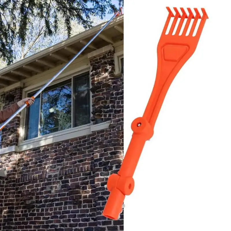 Грабли для чистки желобов инструмент домашнего желоба вращающаяся ручка