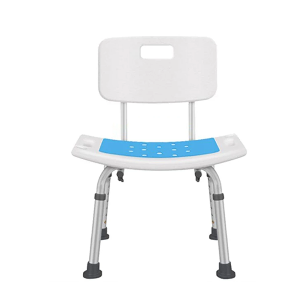 

Bathroom Bath Chair Shower Stool Cushion Paste Anti-slip Warm EVA Blue Bath Tub Shower Chair Bench Stool Seat Safe Bathroom