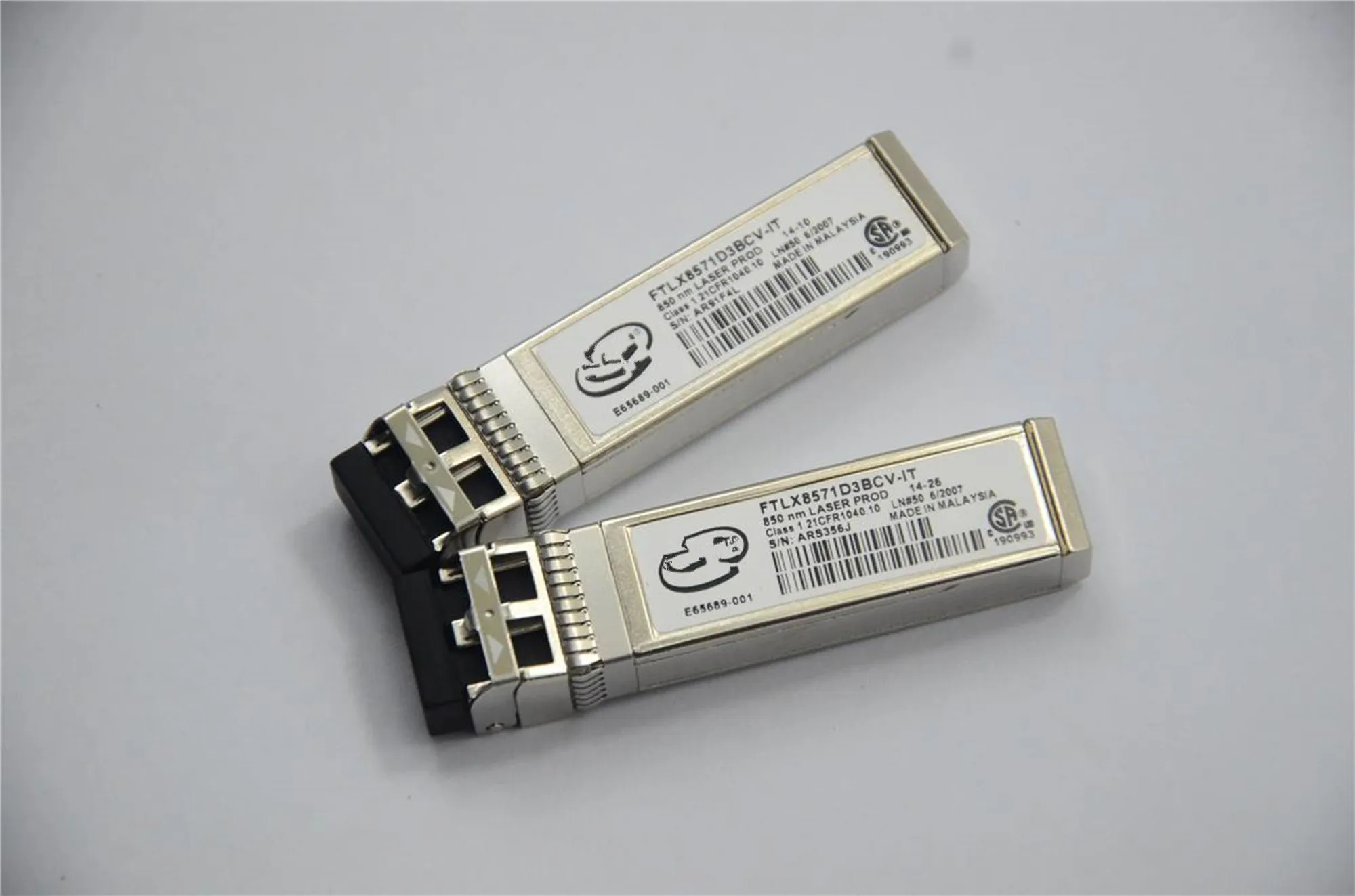 Int-el transceiver 10g sfp/FTLX8571D3BCV-IT/E65689-001/for X710 X520 network adapter switch/sfp 10gb Switch Optical fiber module