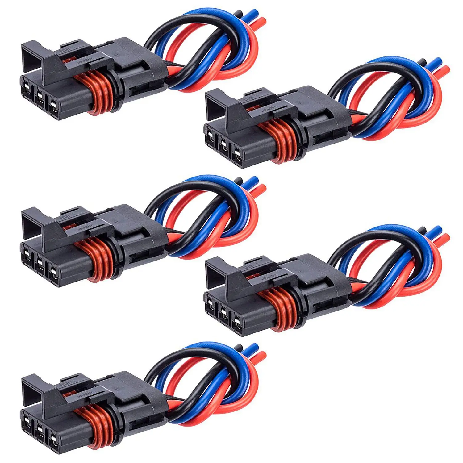 

5PCS Pulse Power Plug Connector Pigtail Connector Power Harness for Polaris Ranger XP1000 & RZR RS1 & General 2018 -2021