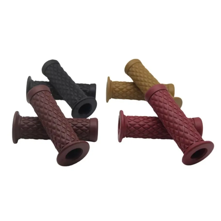 Резиновый руль для мотоцикла из 2 предметов общий нескользящий резиновый 22 мм