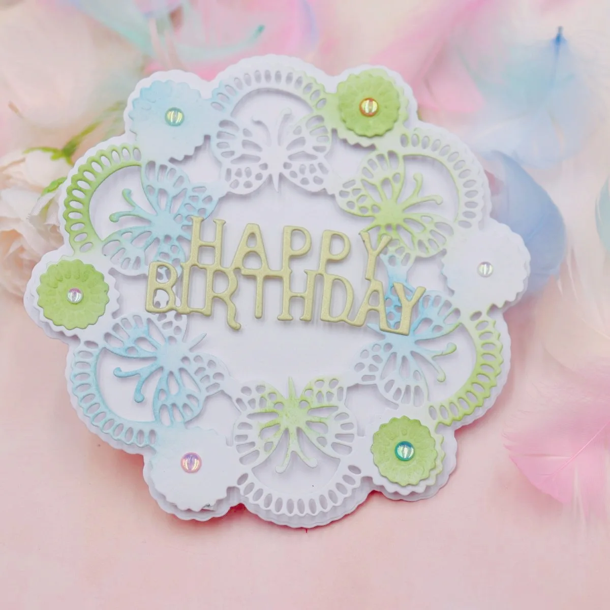 Butterfly Flower Metal Die Cutters for Scrapbooking Templates Blade Punch Stencils Crafts Cutting Dies 2024 New Arrivals