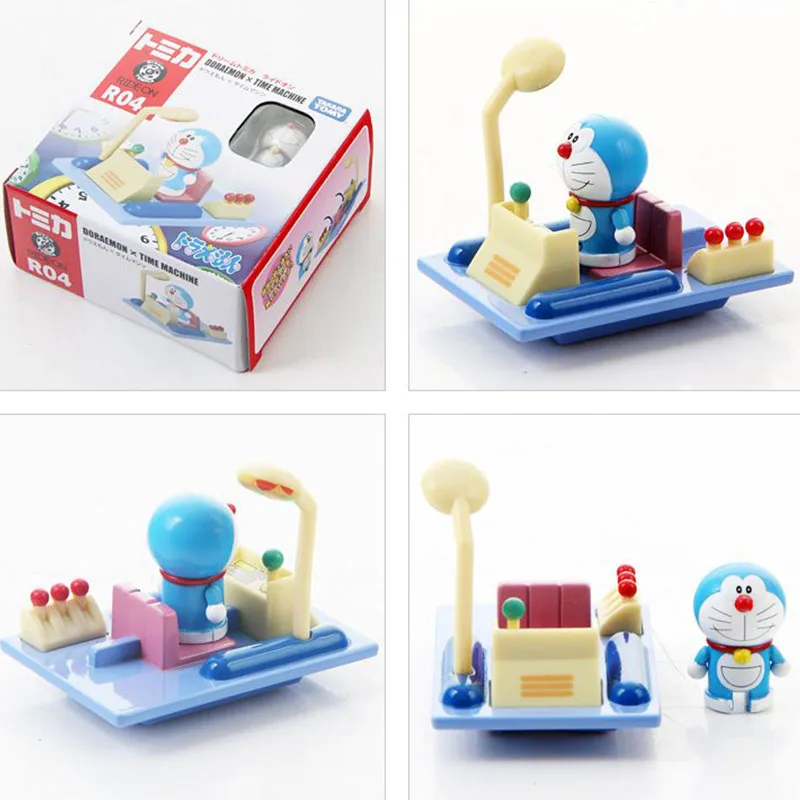 

TOMY Doraemon машинка из сплава, машина для сборки времени, фунто-орнамент, аниме фигурка, украшение, коллекция игрушек для девочек, подарок на день рождения и Рождество