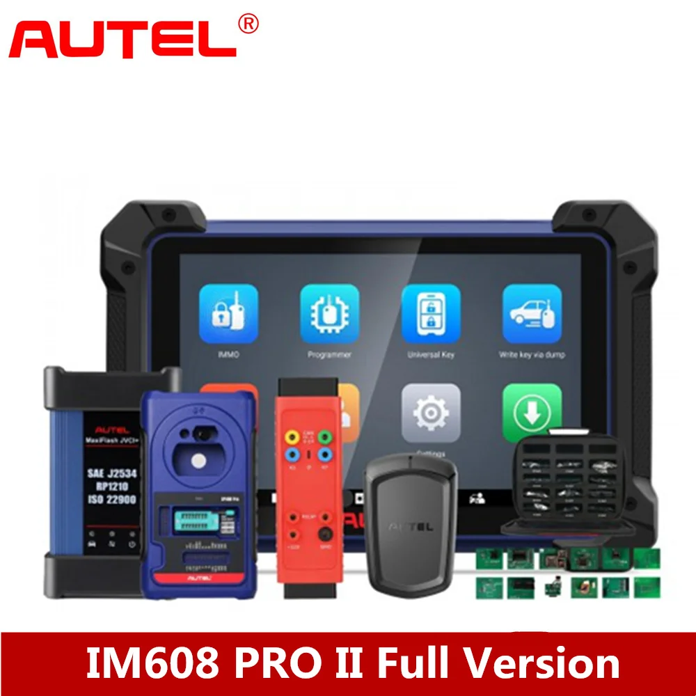 

2023 Autel MaxiIM IM608 PRO II (Autel IM608 II) Plus IMKPA Accessories with G-Box2 and APB112 Support All Key Lost