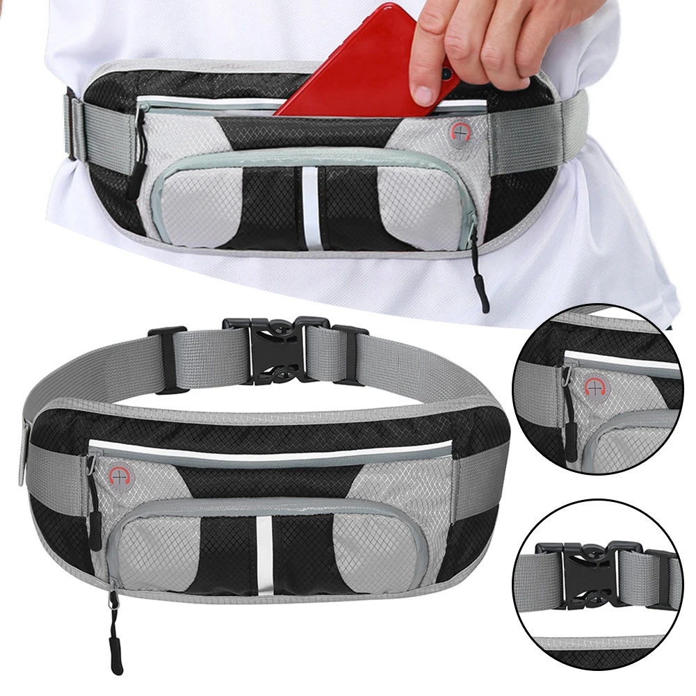 

Invisible Outdoor Sports Waist Bag Portable Adjustable Waistband Gym Bags For Women Men's Mobile Phone Runnin Fanny Pack